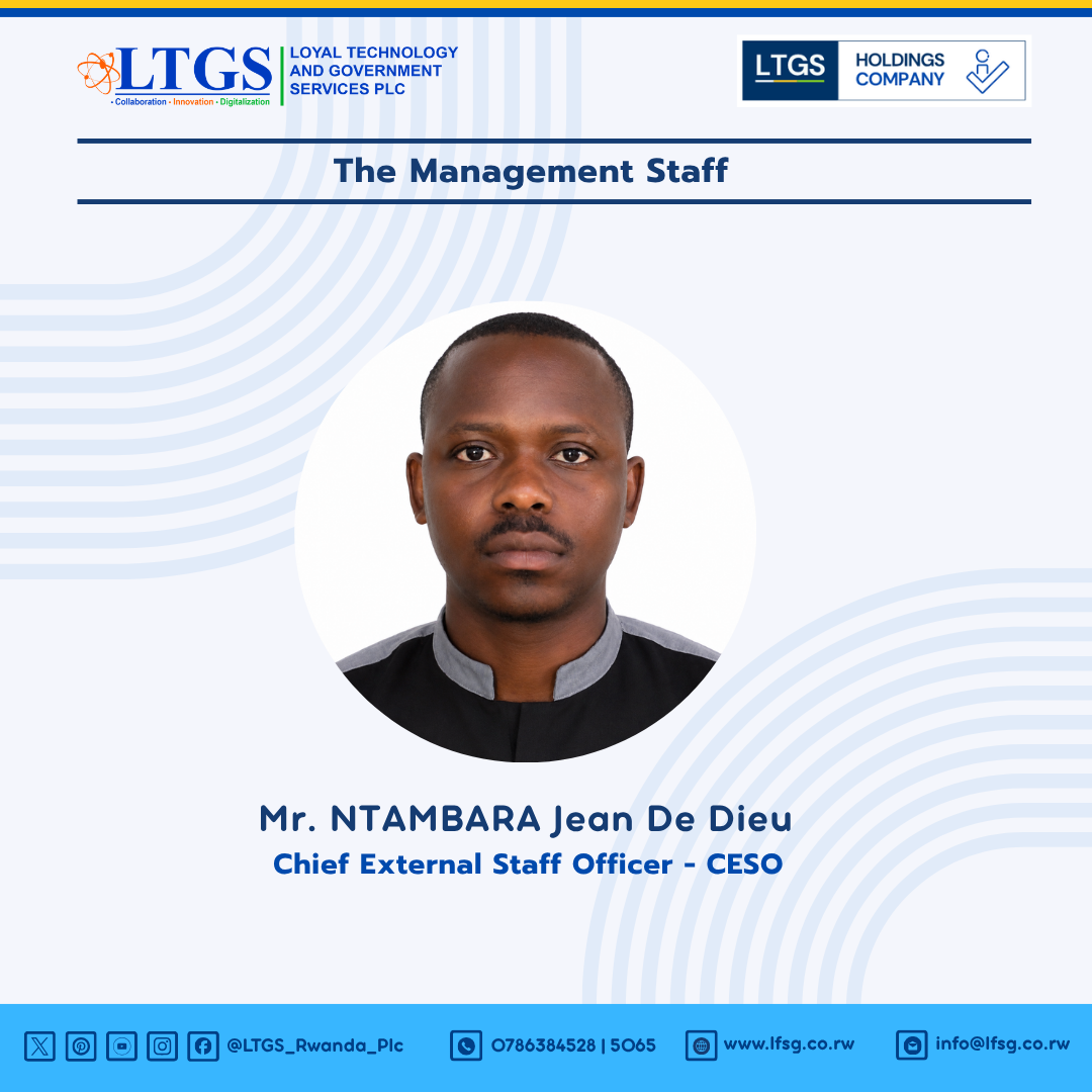 Mr. NTAMBARA Jean De Dieu